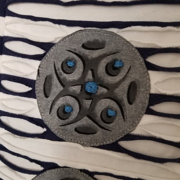 NWT Cute high/low organic cotton tunic, S Nepal - Picture 4 of 12